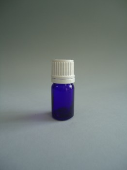 Frasco destilagotas    5 ml. azul cobalto